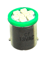 89 LED Flasher - Grön