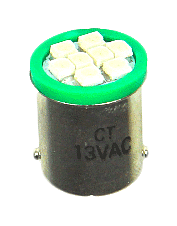 89 LED Flasher - Grön