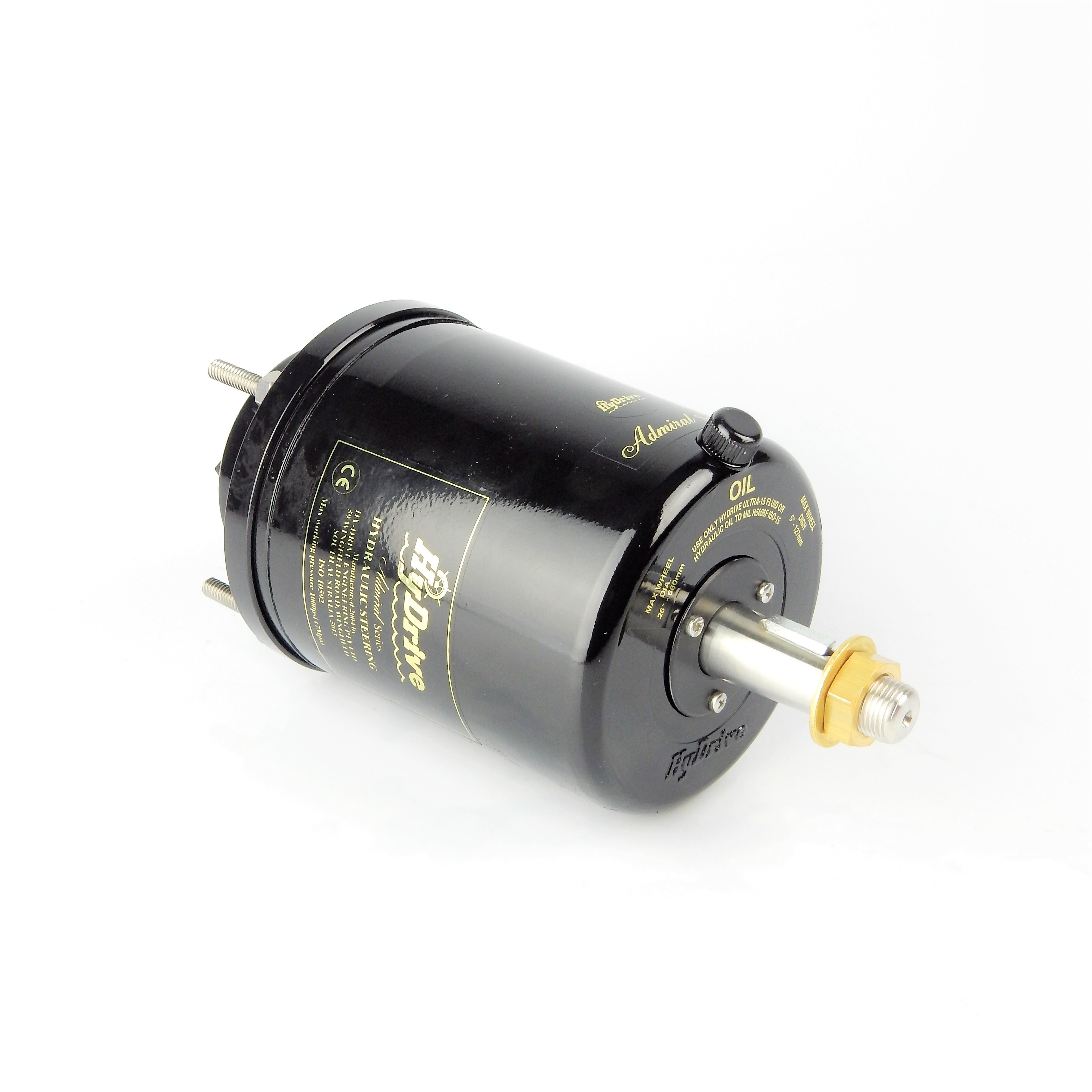 Hydrive 101FM frontmonterad 28 cm³ rattpump med backventil - 8