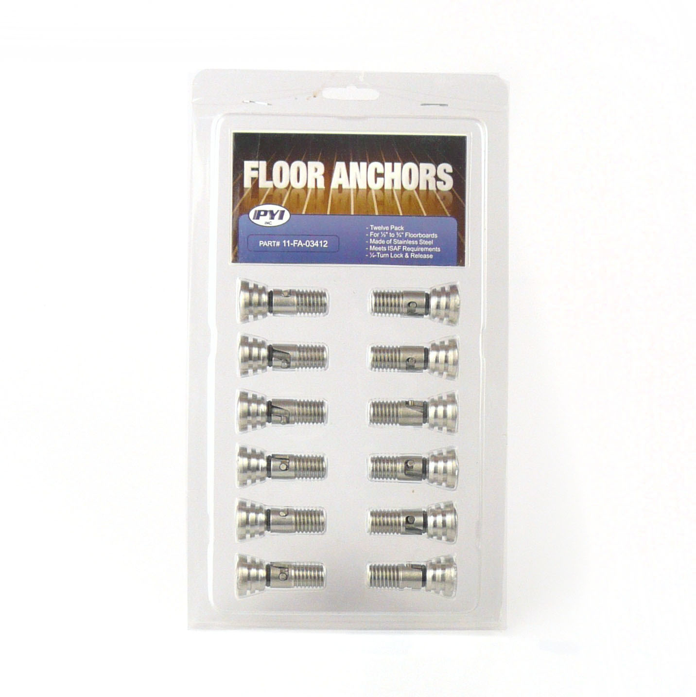 Floor Anchors - durkförankrare 3/4" - 4