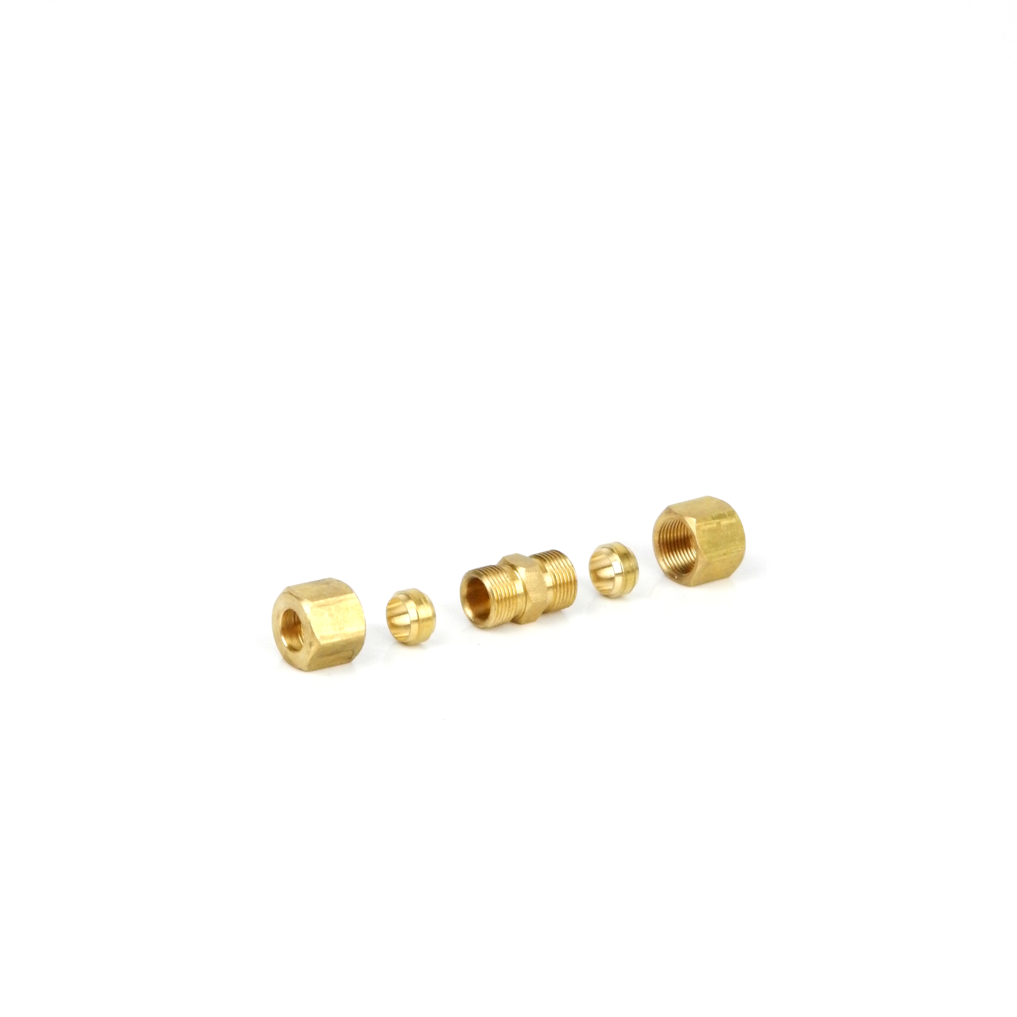 Skarvnippel N3/8"×N3/8" - 3