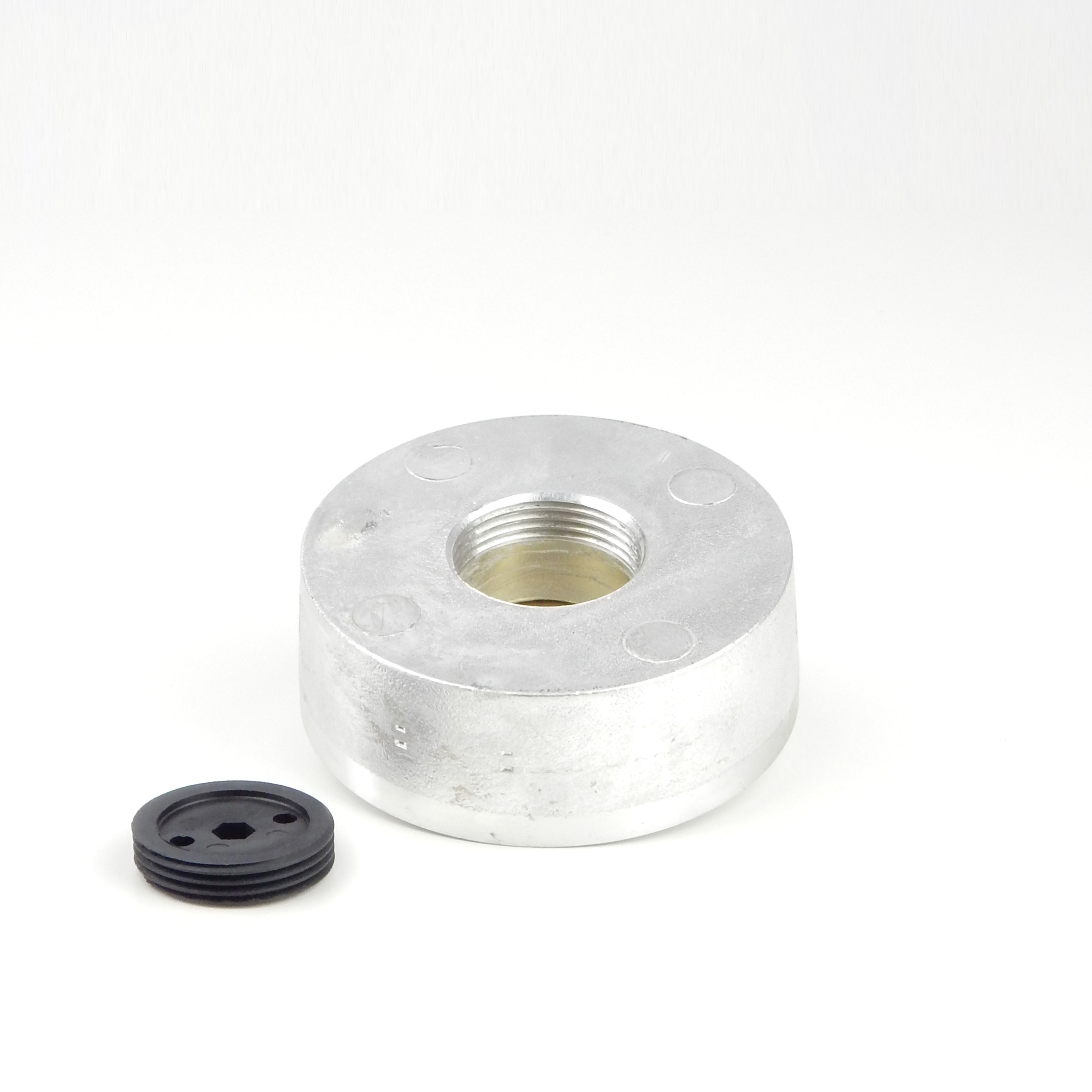 Rund anod av magnesium med stålkärna, 135 mm, för skrov - 3