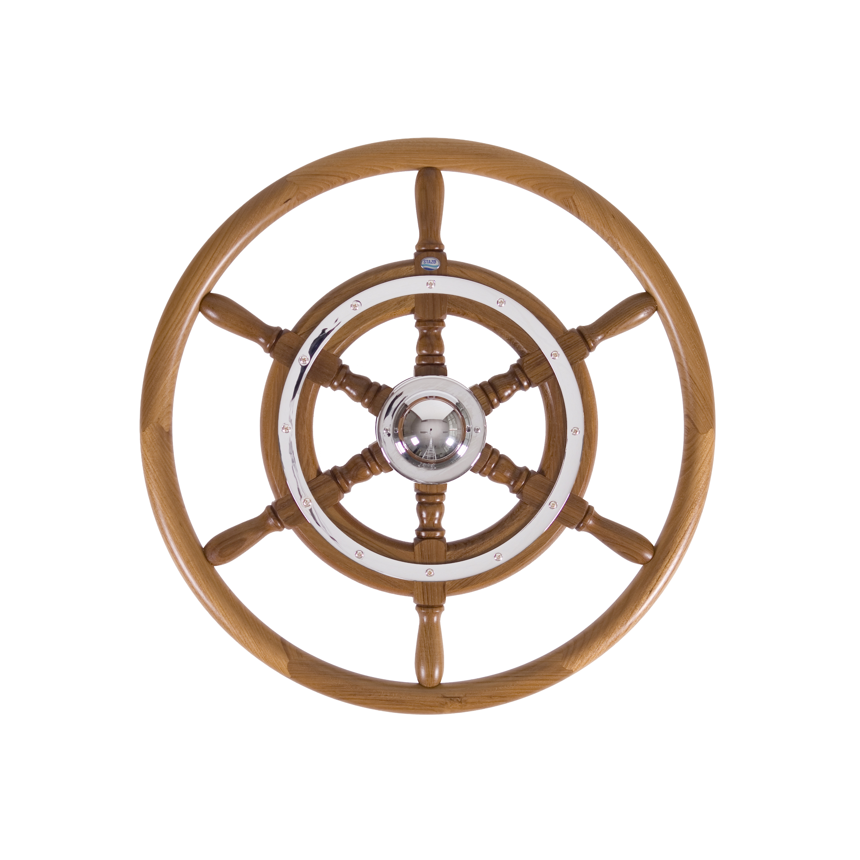 02. Pinnratt med greppring i teak med beslag