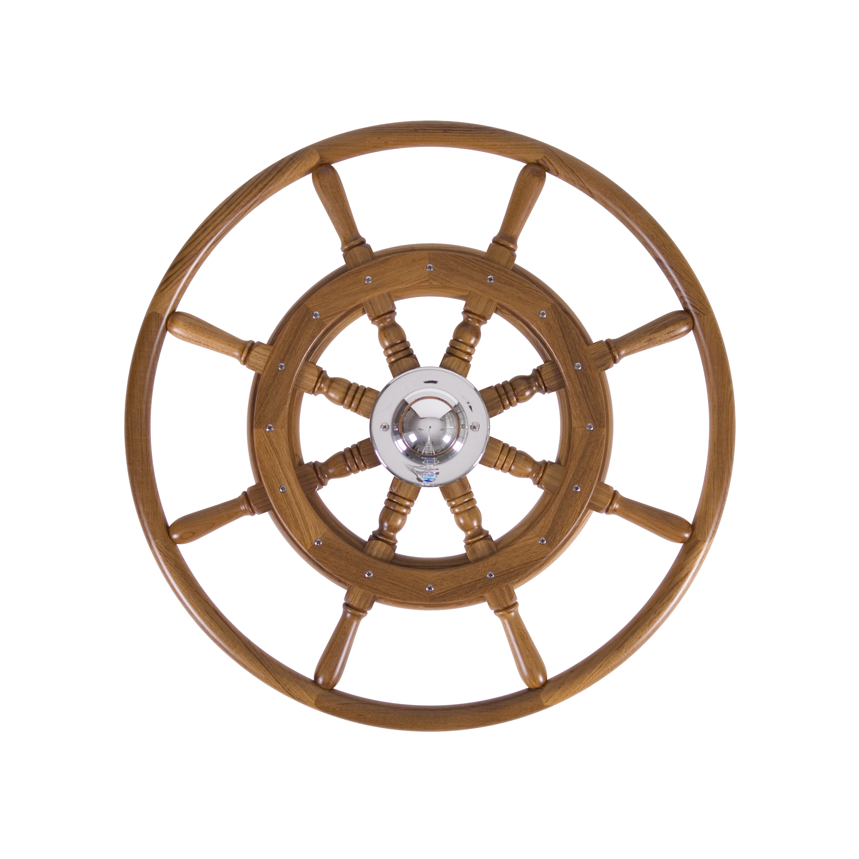 08. Skeppsratt med greppring i teak