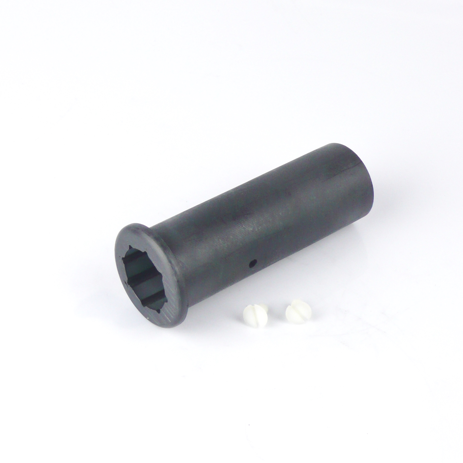 Lager 30 × 40 × 120 mm, i gummi med fläns