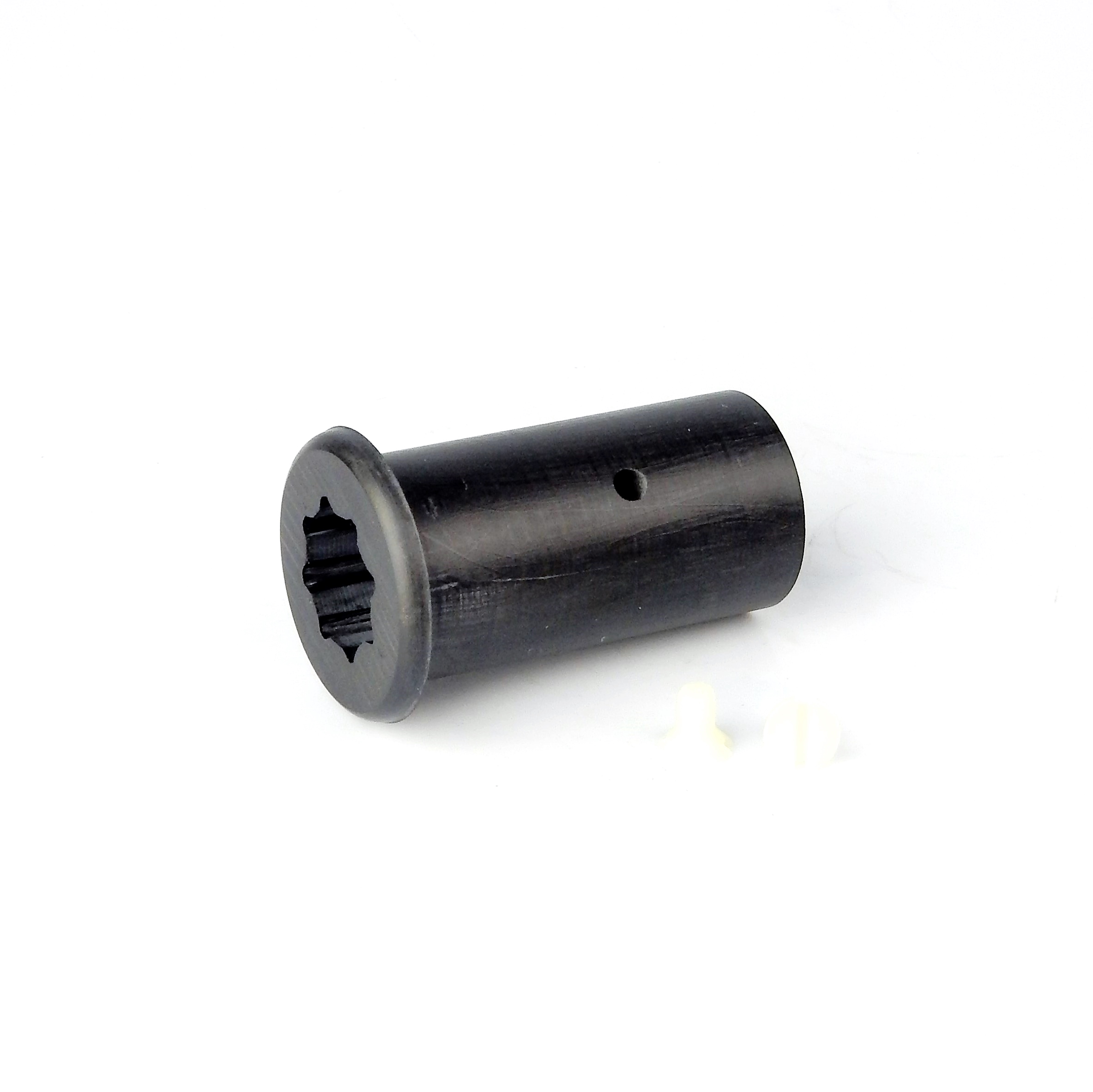 Lager 22 × 36 × 75 mm, i gummi med fläns