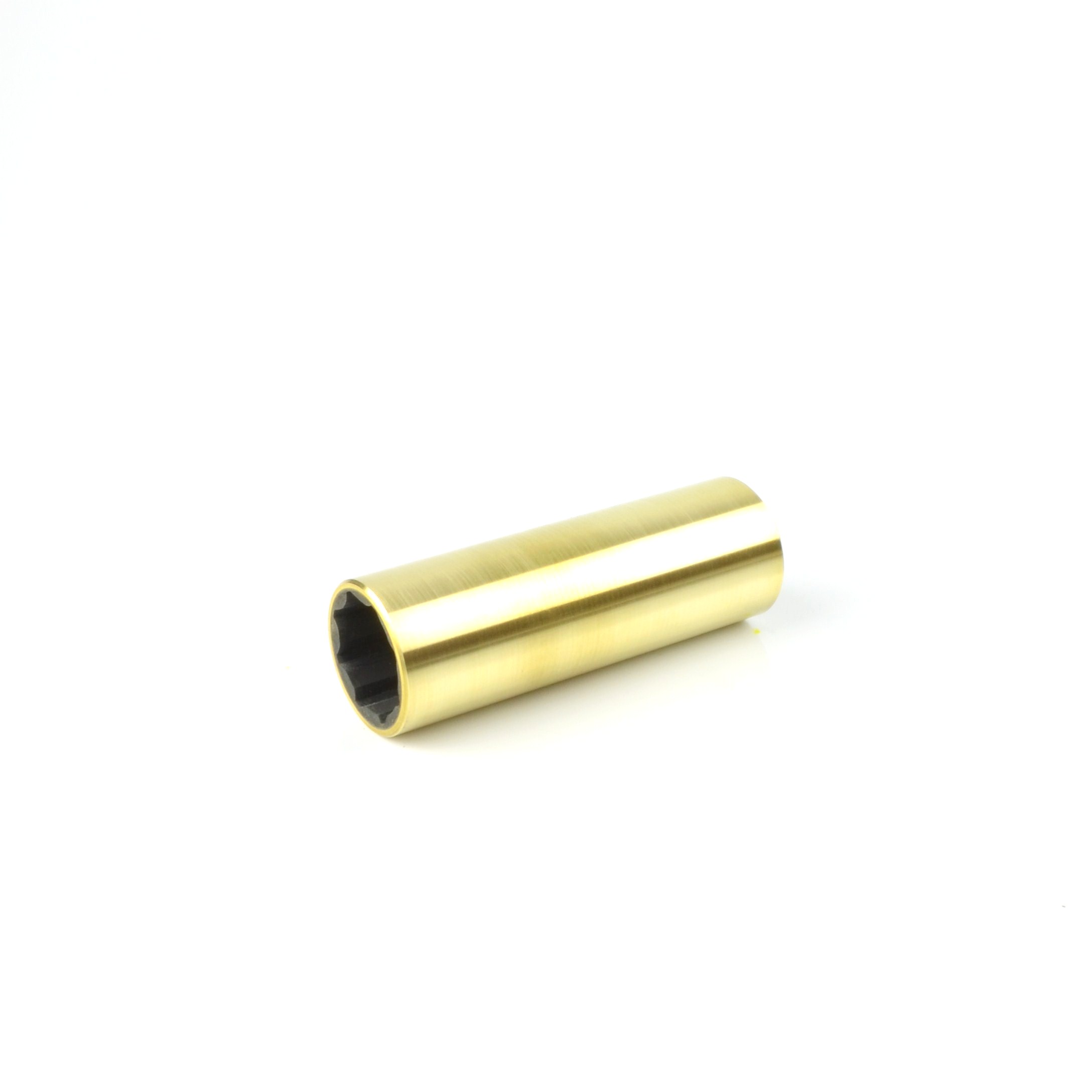 Lager 35 × 47,63 × 140 mm, med mässingshylsa
