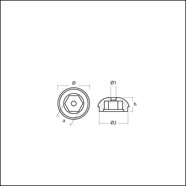 Anod till Sidepower bogpropeller - 4