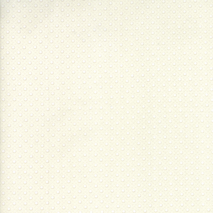 Linen White Quilted Hobnail