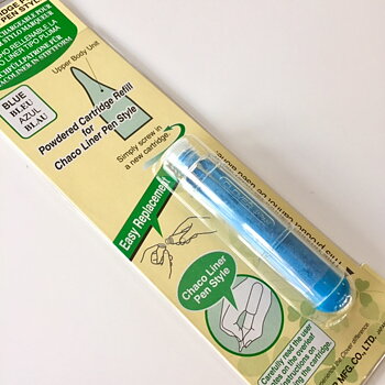 Krithjul refill, blå (penna)