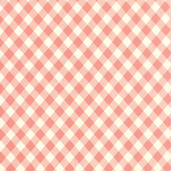 Vintage Picnic Coral Check