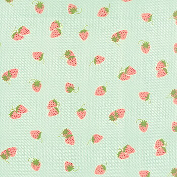 Hello Darling Aqua Strawberries