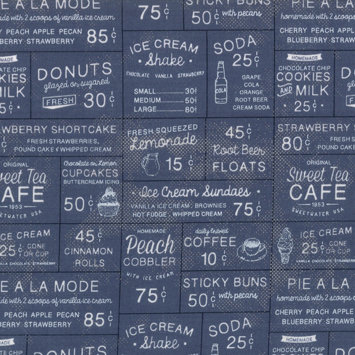 Sweet Tea Cafe Navy