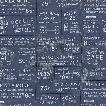 Sweet Tea Cafe Navy