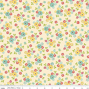 Sidewalks floral cream