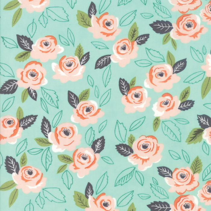 Sugar Pie Aqua Wildest Rose