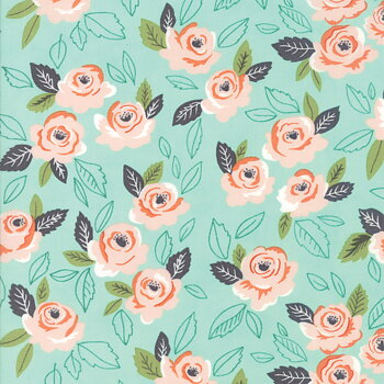 Sugar Pie Aqua Wildest Rose