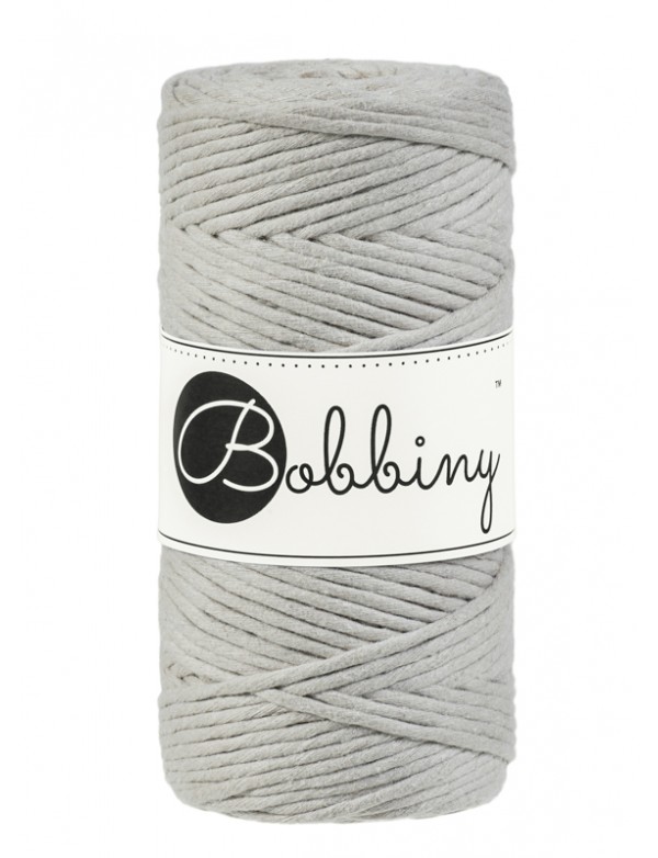 Beige makramérep 3mm