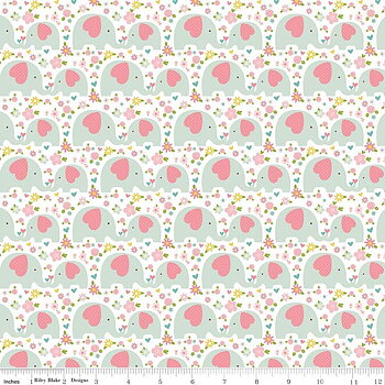 Sweet Baby Elephants Mint