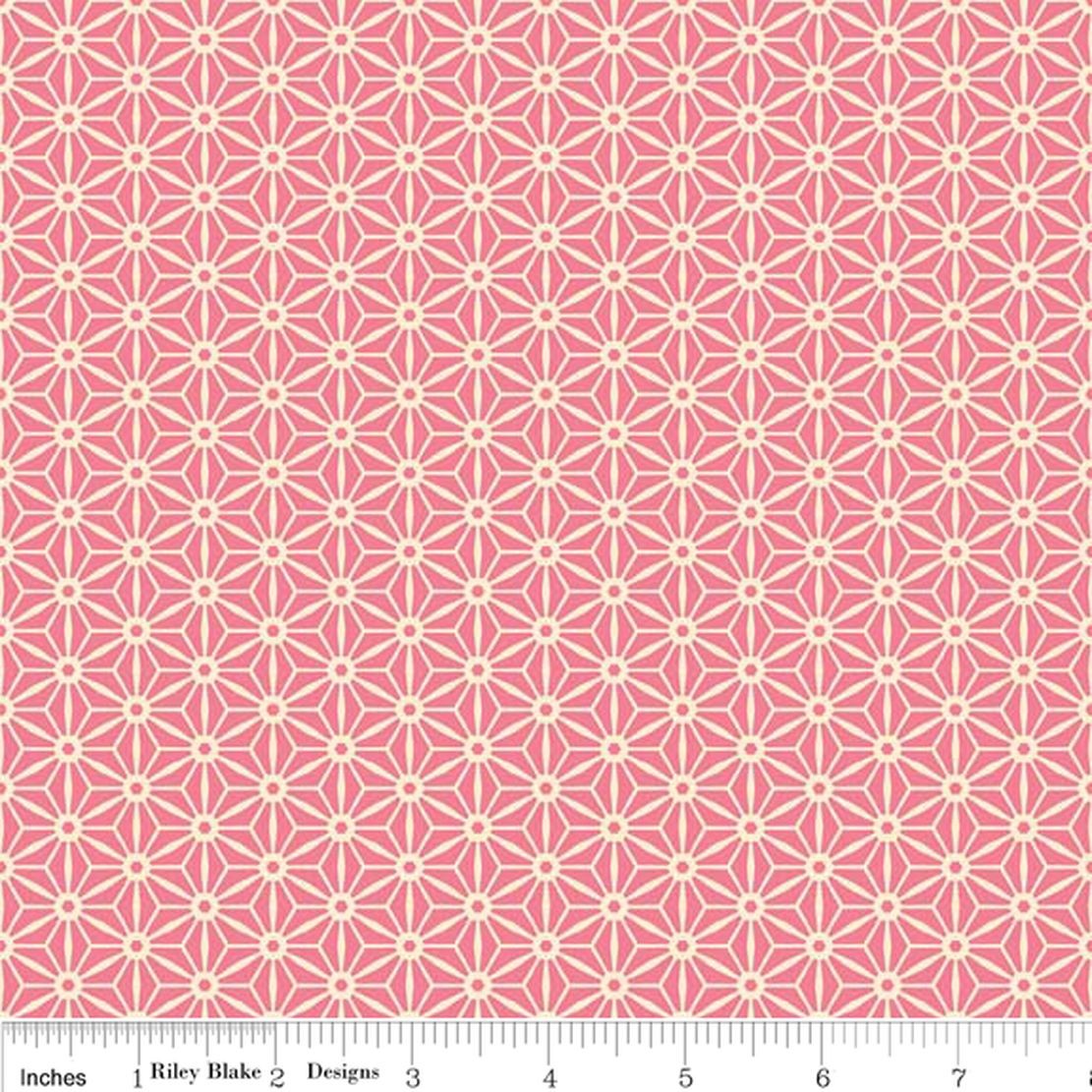 Sidewalks geometric pink