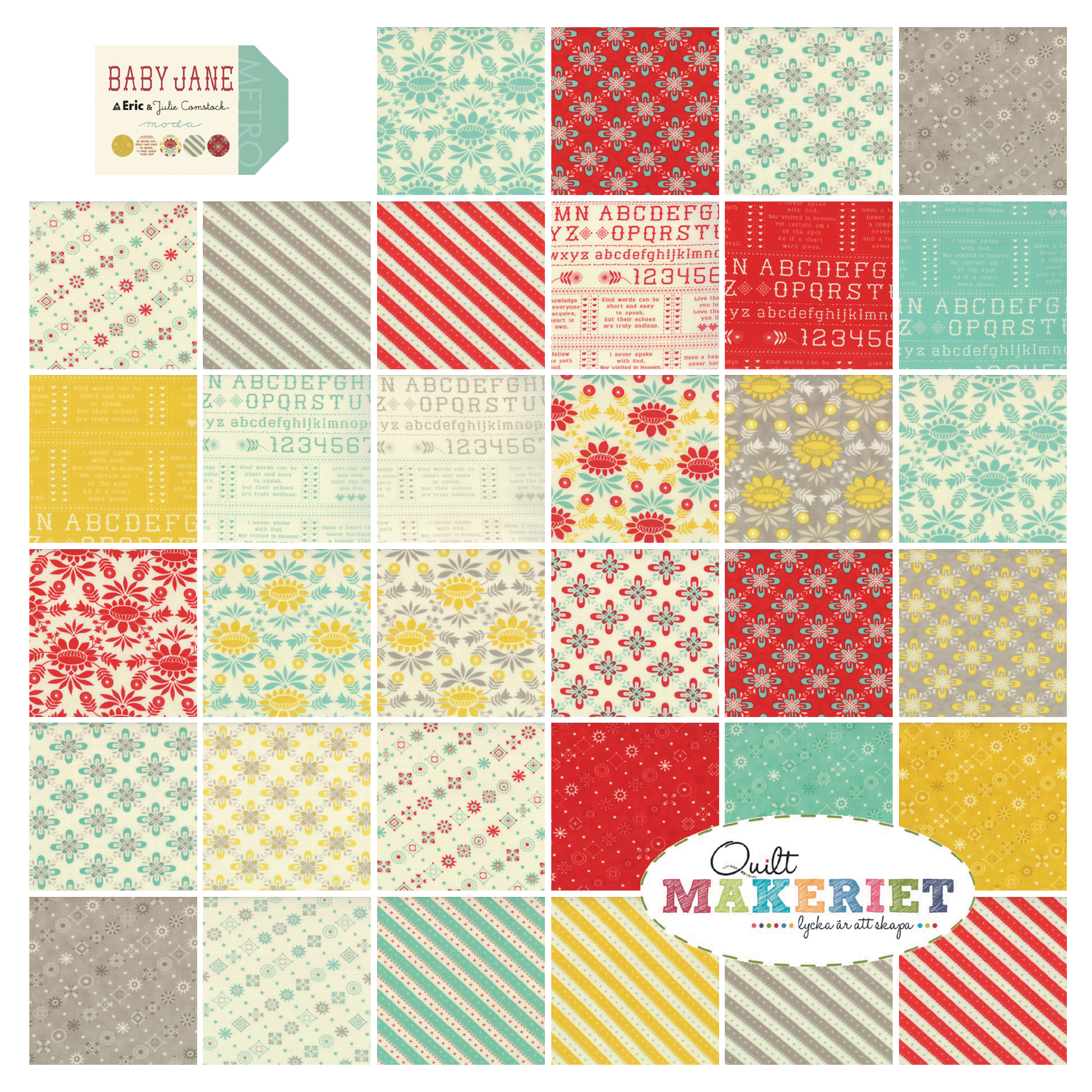 Baby Jane mini charm pack