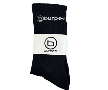 Burpee Crew Socks Black - Made for training