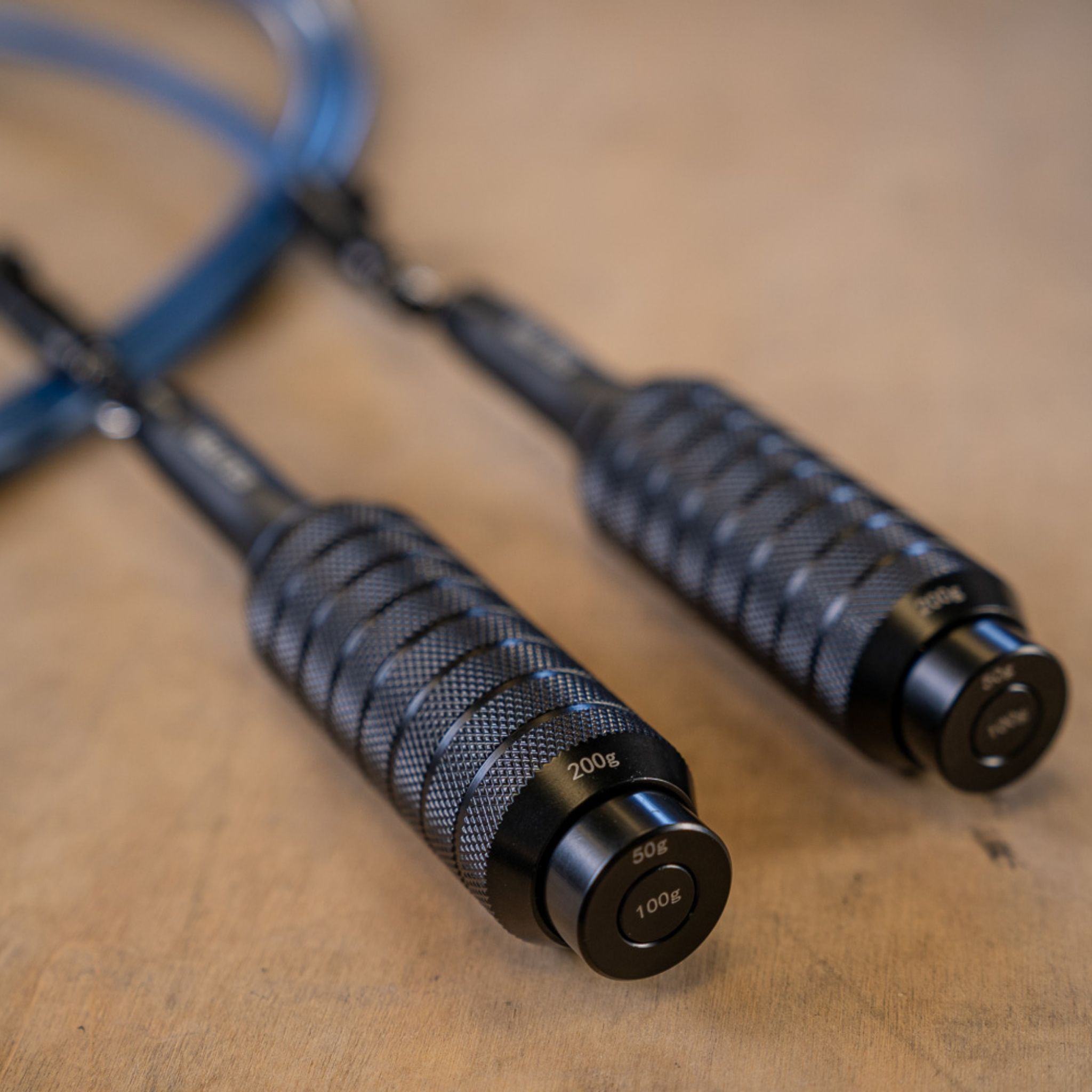 Jump Rope Earth 2.0 Black + Weights Pack - 3