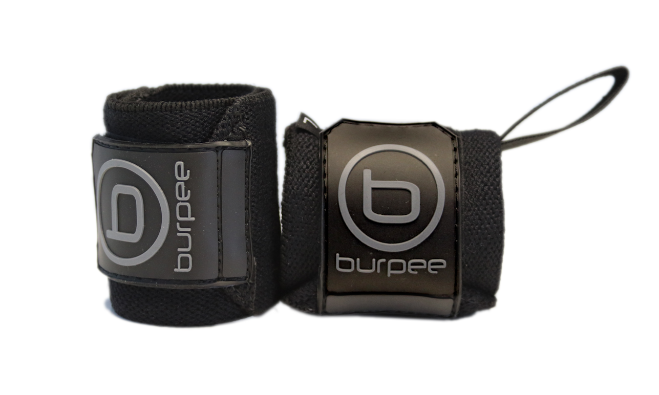 Burpee Wrist Wraps Black
