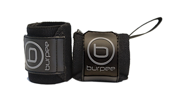 Burpee Wrist Wraps Black