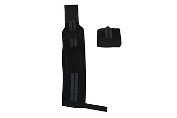 2POOD Wrist Wraps (30cm) - Mörkgrå 