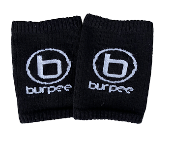 Burpee Wristbands Double Soft -  Svart