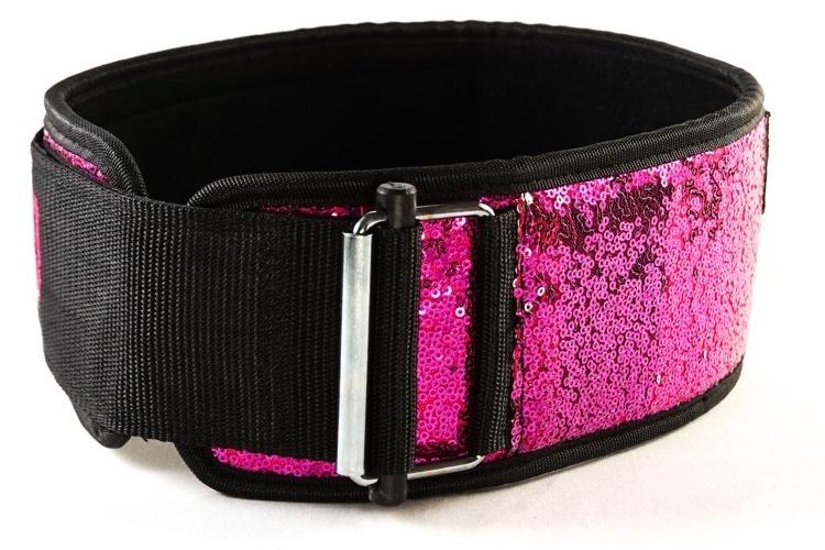 2POOD Bombshell (Sparkle) Straight Weightlifting Belt - 3