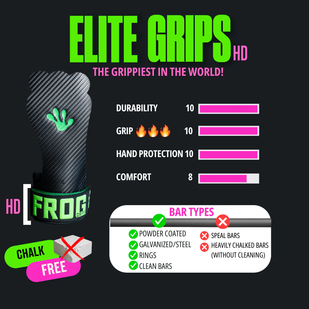Frog Grips - ELITE GRIPS 4.0 - HD - PINK - 5