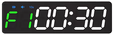 Burpee Portable Timer Q-10 Black
