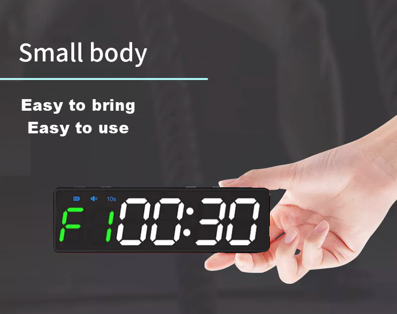 Burpee Portable Timer Q-10 Black - 2