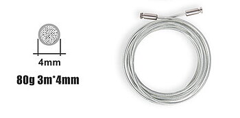 Extra vajer till Burpee Beast - 4 mm 