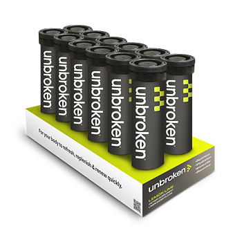 Unbroken Lemon Lime 12 Tub 120 portioner