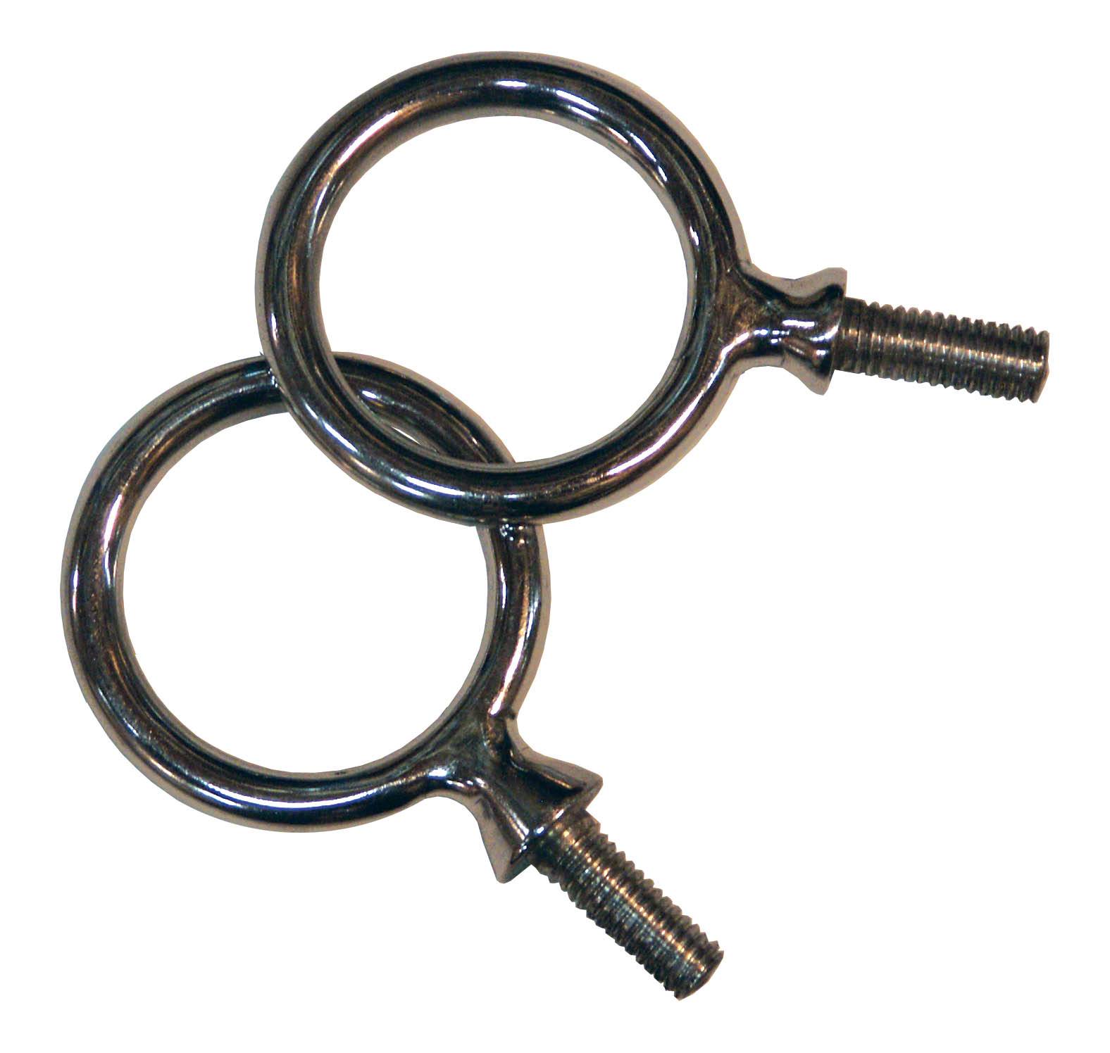 Top bearing rings (suitable Globus training girths), in pairs