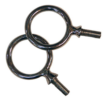 Top bearing rings (suitable Globus training girths), in pairs