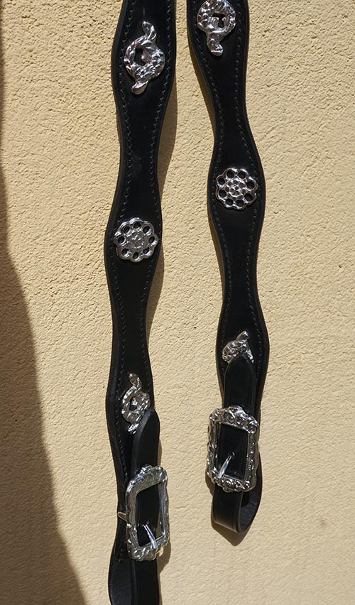 Portuguese Cortezia Bridle incl. one rein - 4