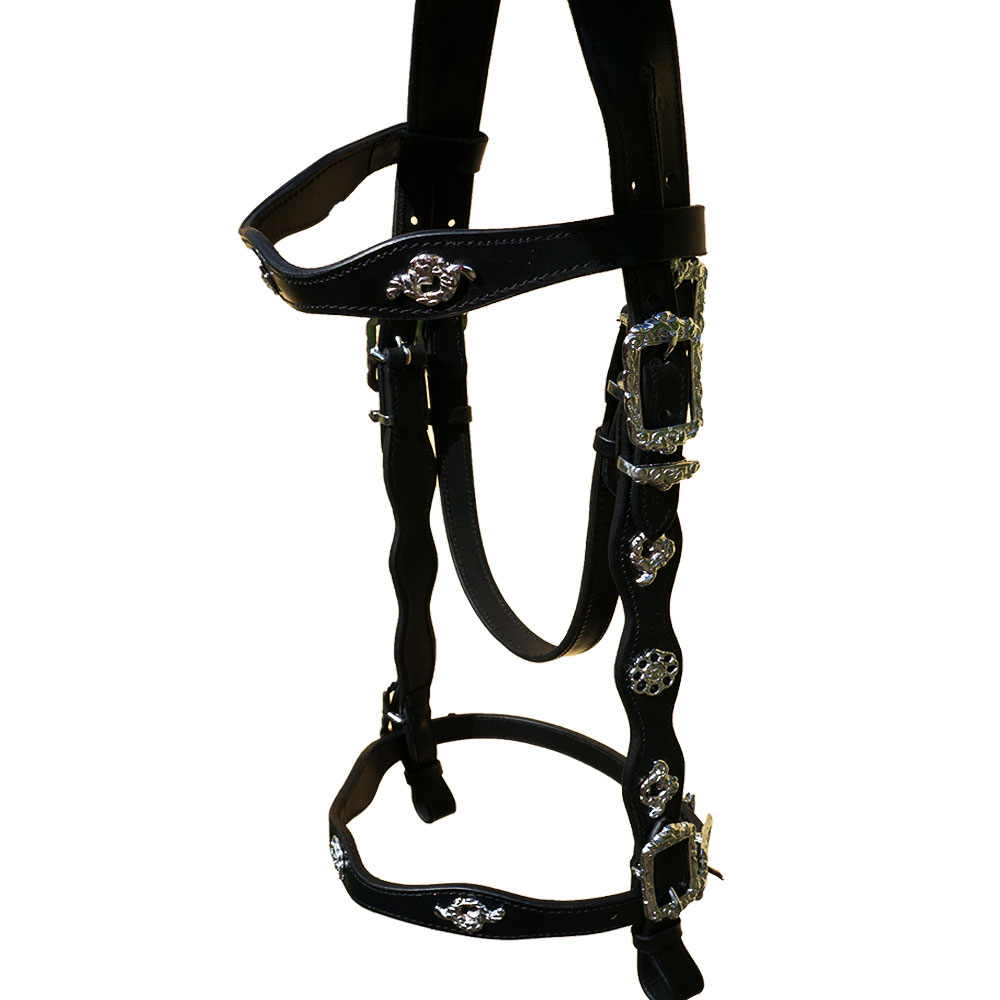 Portuguese Cortezia Bridle incl. one rein - 2
