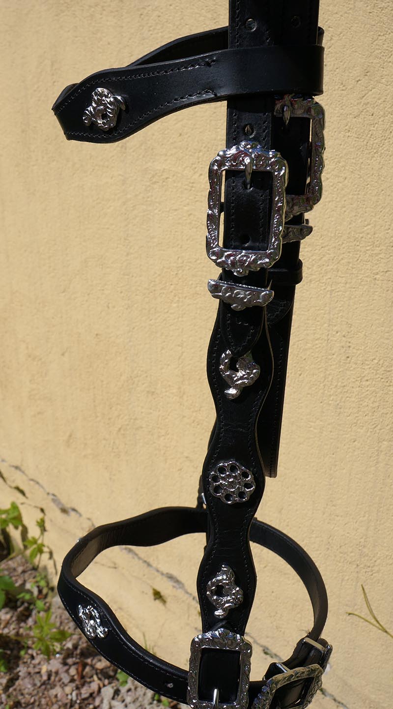 Portuguese Cortezia Bridle incl. one rein - 3