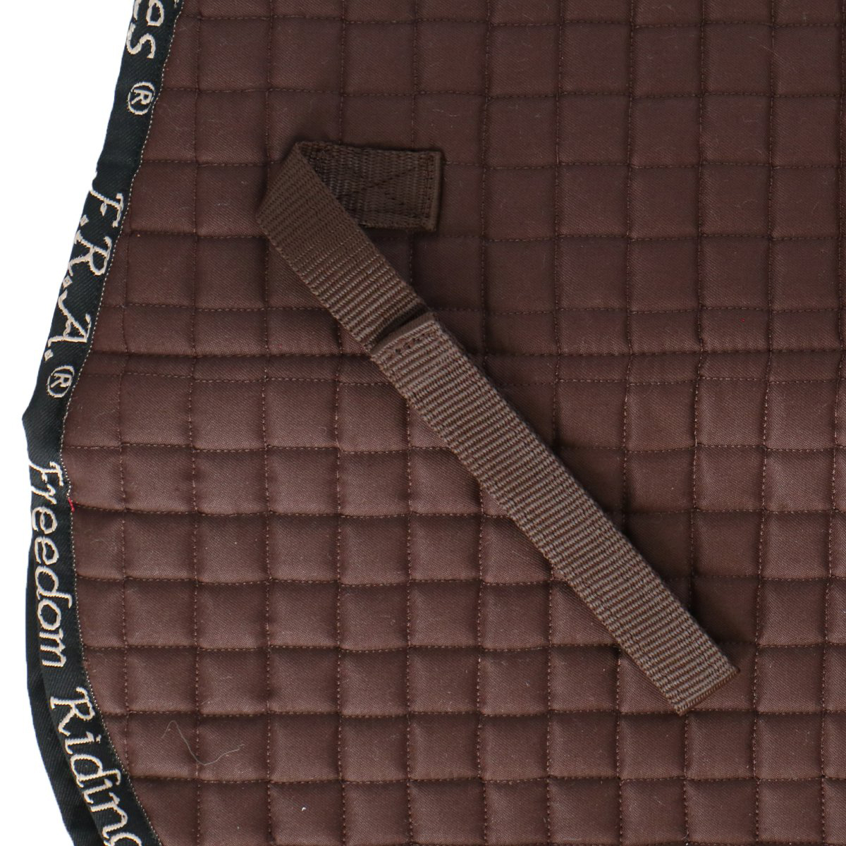 F.R.A.® Saddle pad with side pockets (incl. inserts!), brown - 7