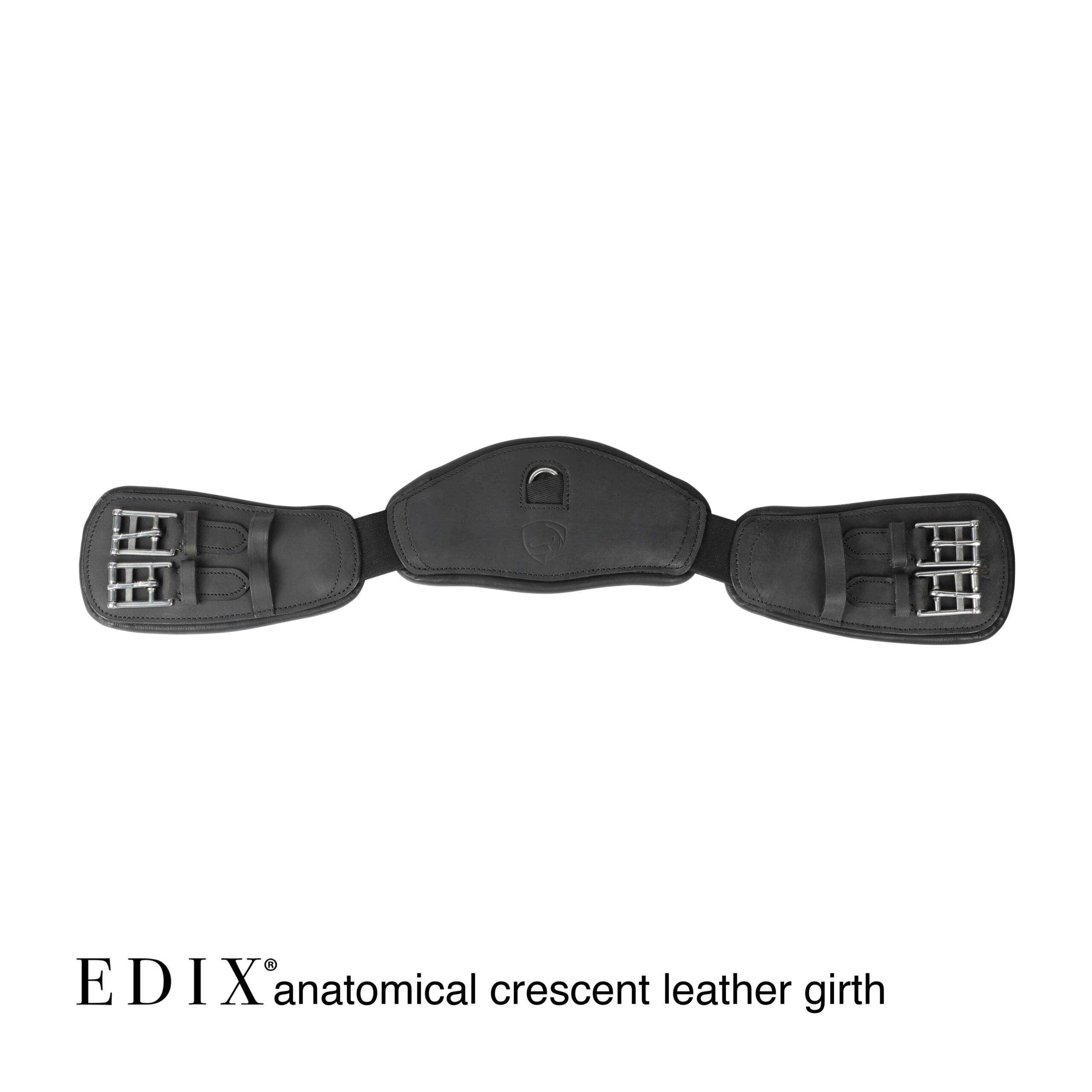 Edix© anatomisk dressyrgjord Crescent, svart, 100 cm