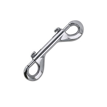 Double snap hook (silver)