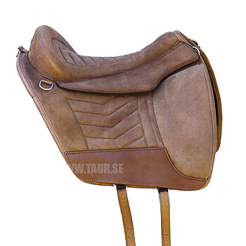 EDIX® Fusion Baroque barbackasadel, mocka, M, naturbeige (demo)
