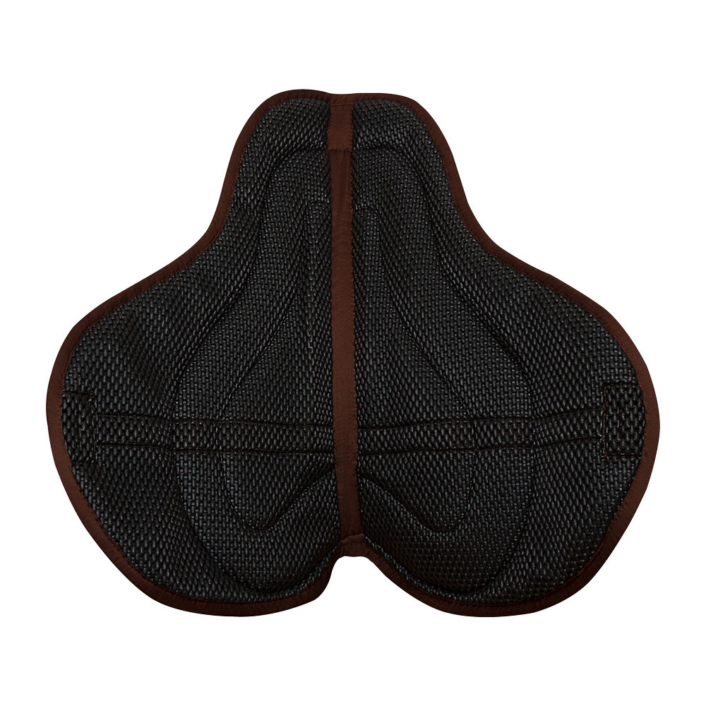 ThinLine® Ride pad / bareback saddle SuperCloseContact (incl. girth), black - 12