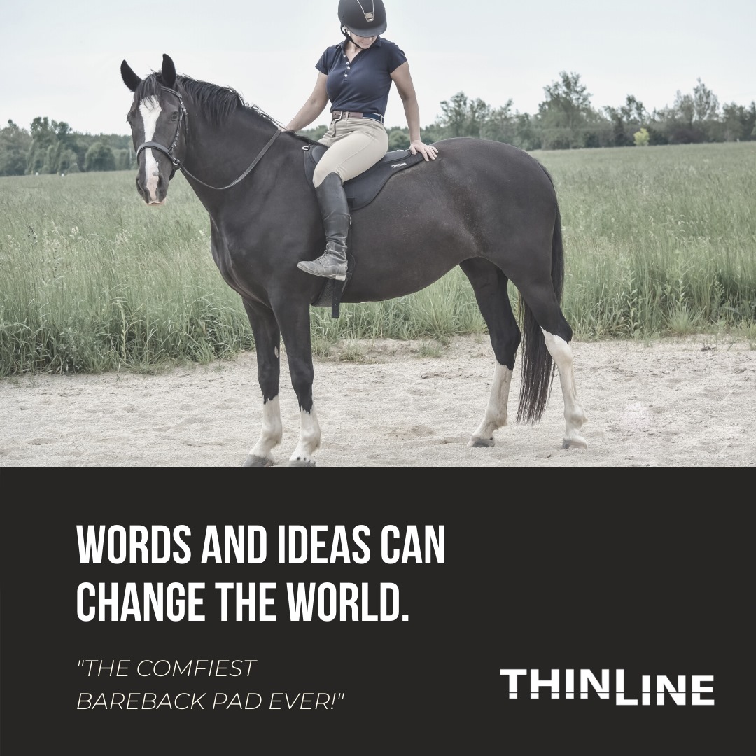 ThinLine® Ride pad / bareback saddle SuperCloseContact (incl. girth), black - 15