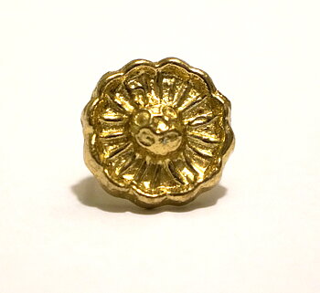 Cortezia Tränsdekoration / concho 'Girasol', guld