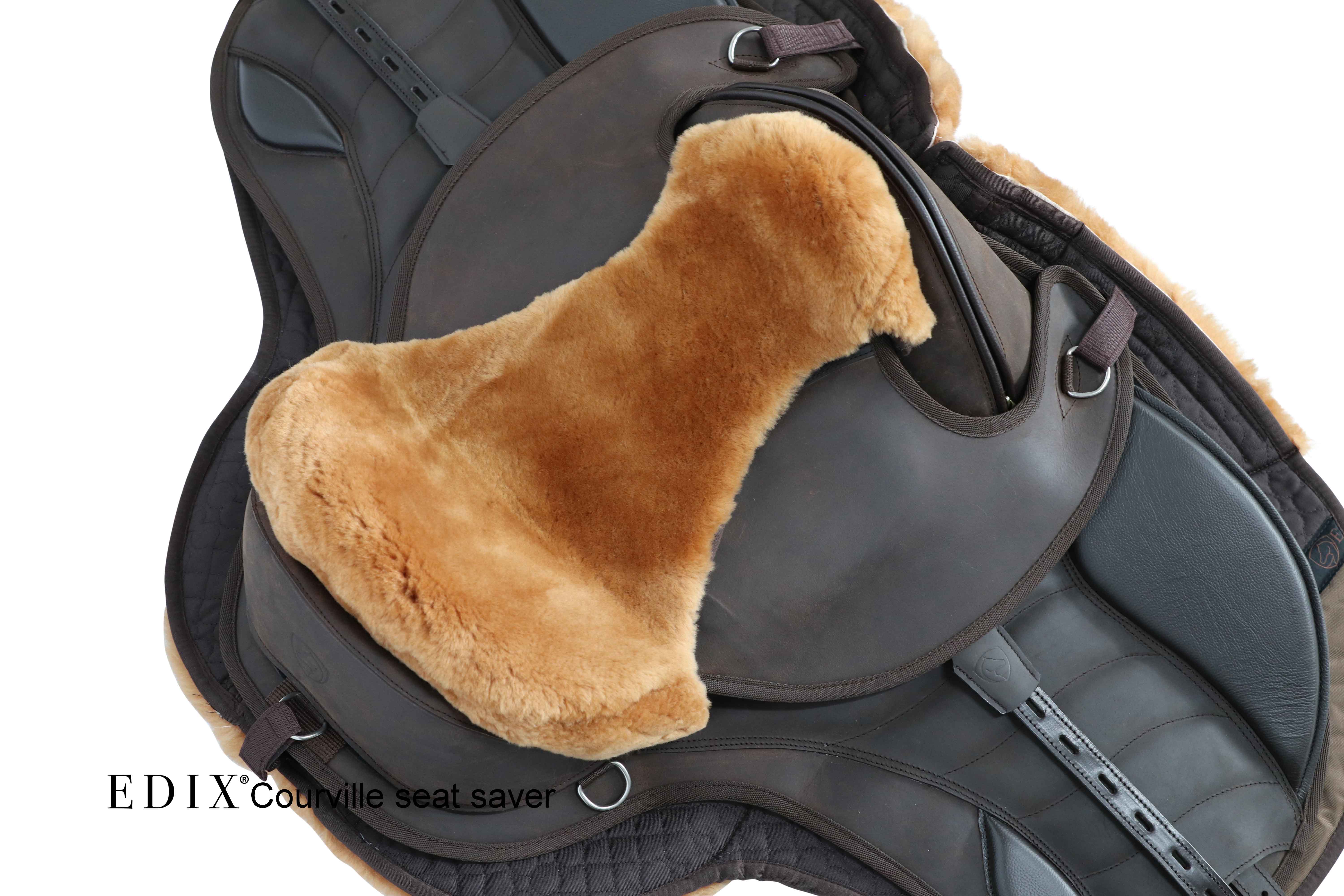 EDIX® Seatsaver (treeless saddles), Merino wool, three colors / three sizes! - 4